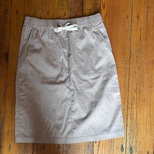 Pact Tan Pencil Skirt